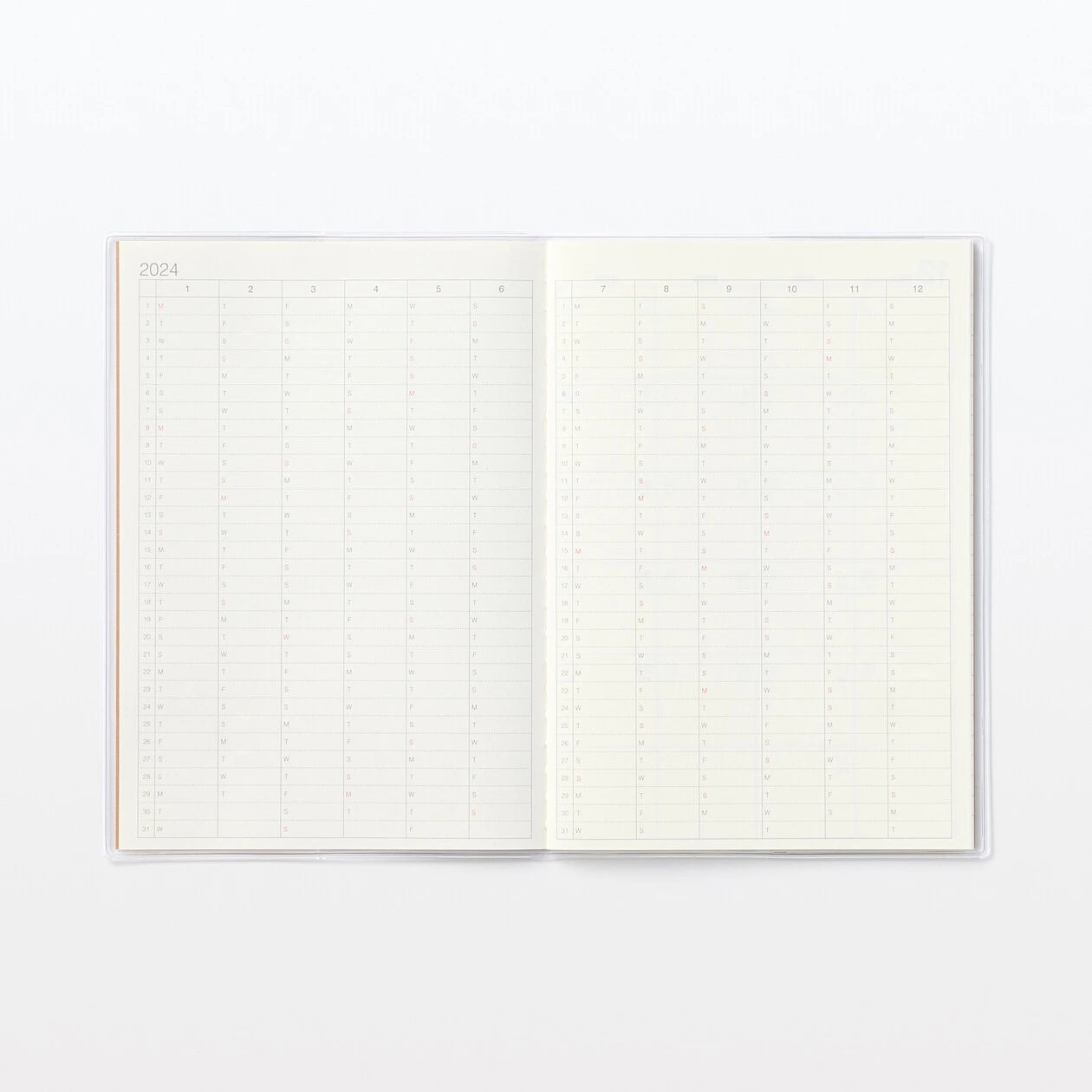 Diaries Planners & Calendars 2024 – Muji Store Dublin